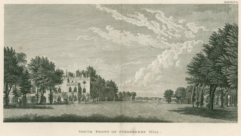 Frente sul, de, moranguinho, colina, twickenham, londres de English School