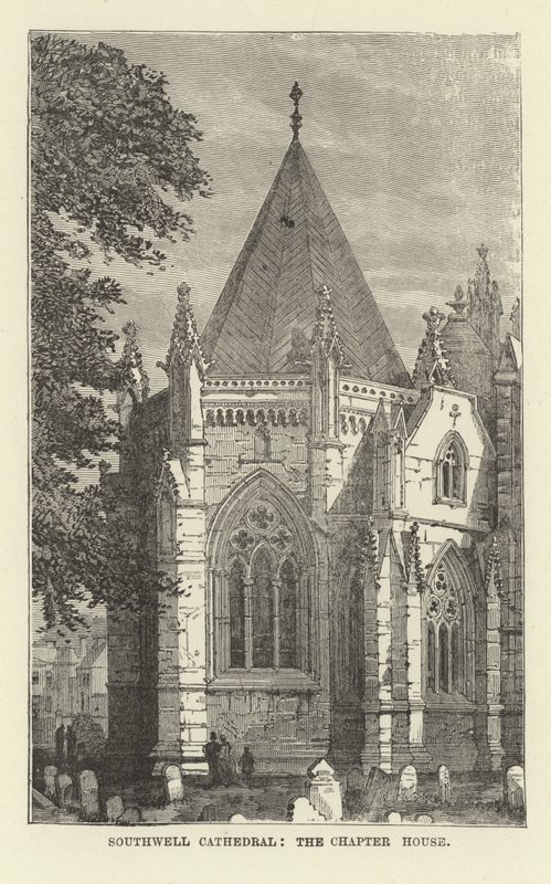 Catedral de Southwell, a casa do capítulo de English School