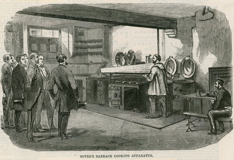 Soyers Barrack aparelho de cozinha de English School