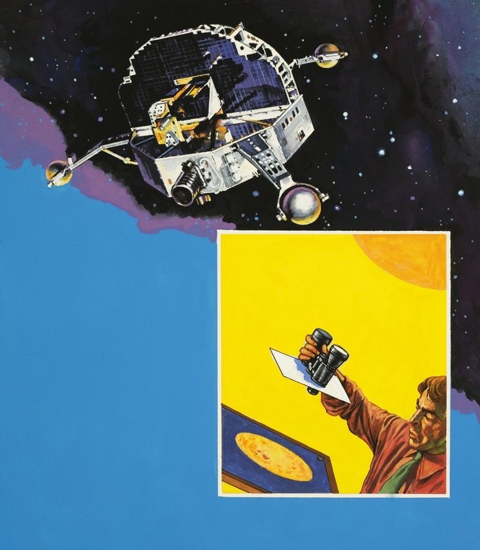 Satélite espacial de English School