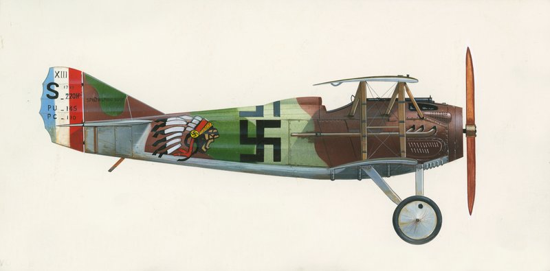 Spad S XIII de English School