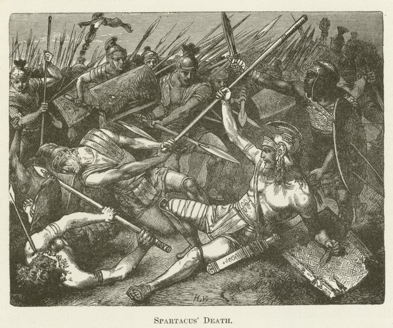 Morte de Spartacus de English School
