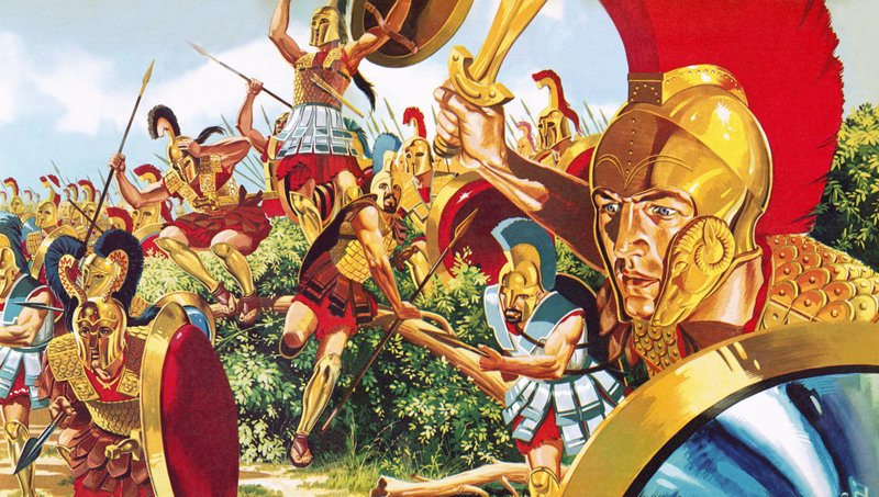 Guerreiros espartanos de English School