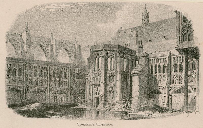 Palestrantes Cloisters, Palácio de Westminster de English School