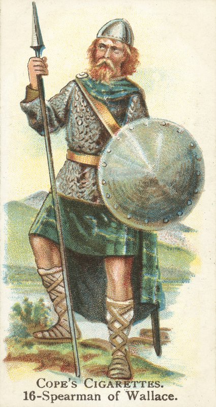 Lanceiro, Sir William Wallace (chromolitho) de English School