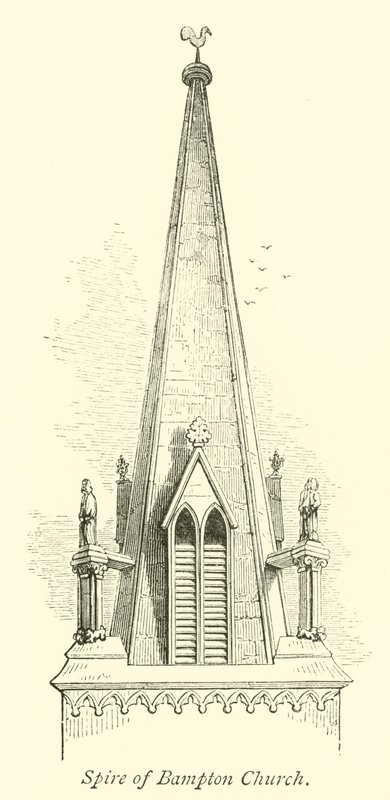 Torre da Igreja de Bampton de English School