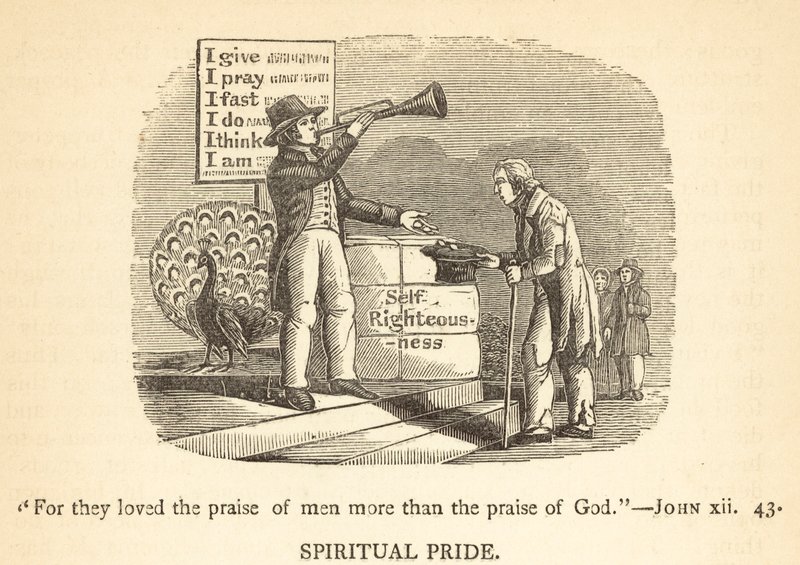 Orgulho Espiritual (gravura) de English School