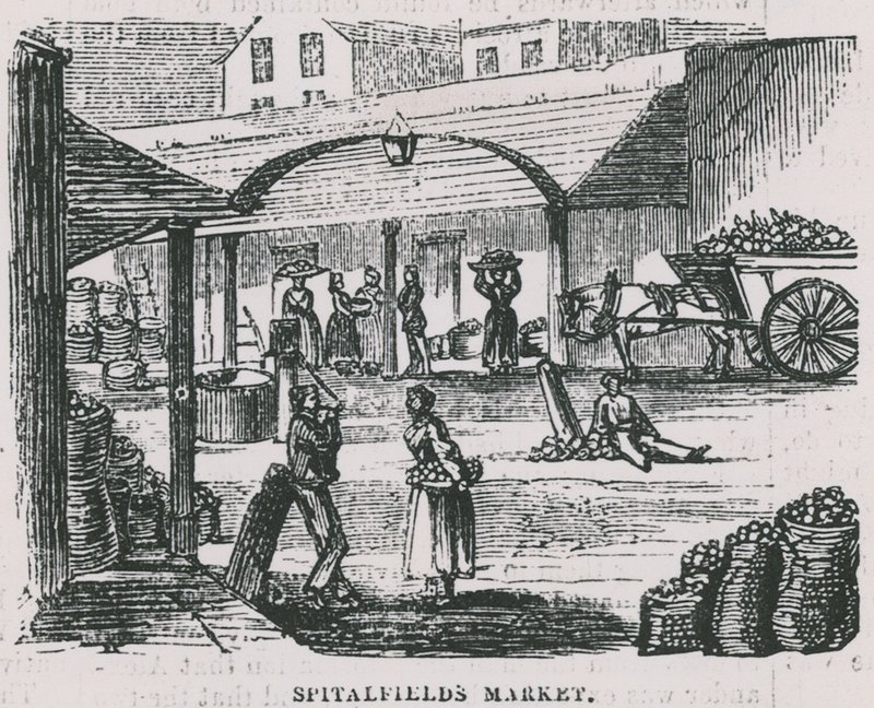 Mercado de Spitalfields, Londres de English School