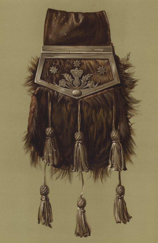 Sporran (chromolitho) de English School