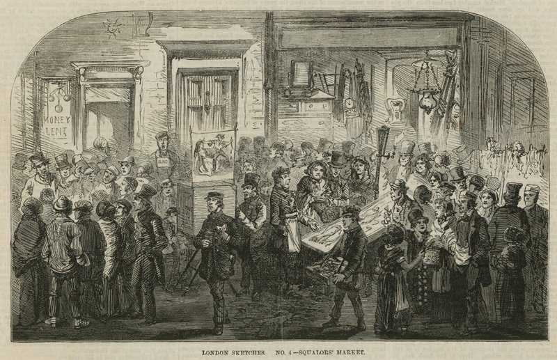 Squalors Market, São Lucas, Londres de English School