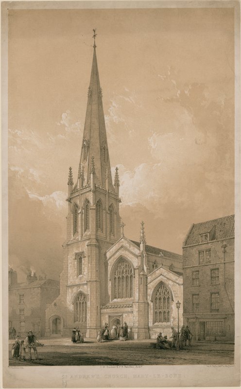 Igreja de St Andrews, Marylebone, Londres de English School