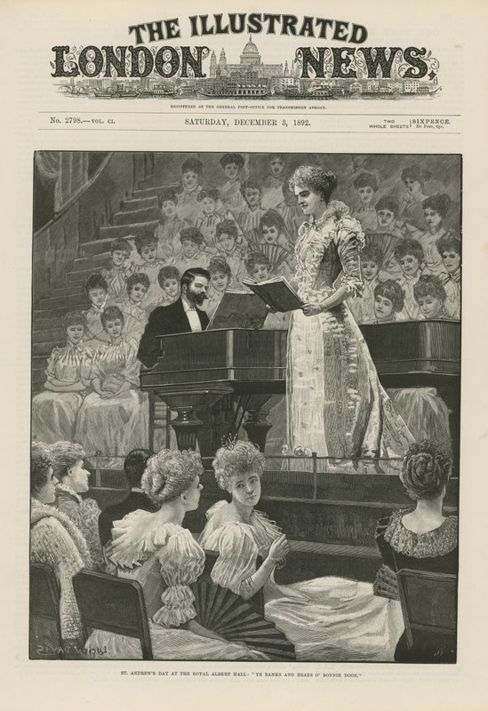 Dia de St Andrews no Royal Albert Hall de English School