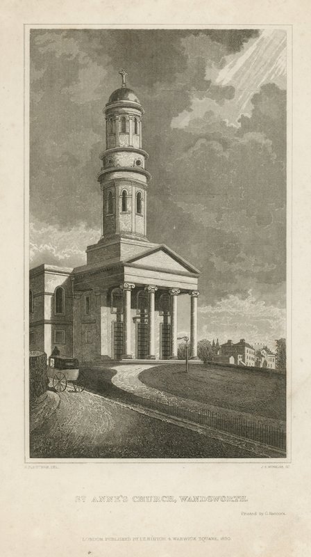 Igreja St Annes em Wandsworth de English School