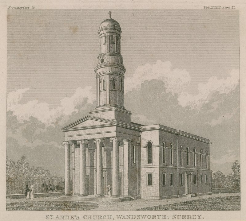 Igreja St Annes em Wandsworth de English School
