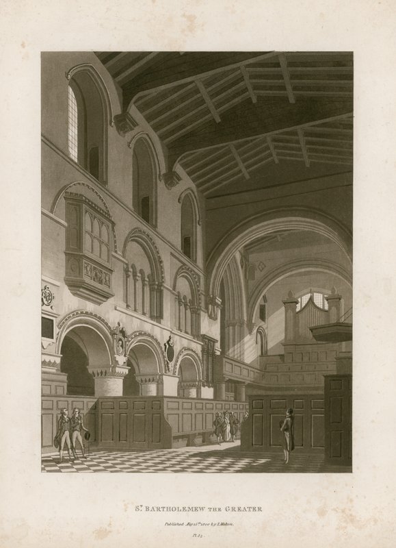 São Bartolomeu o Maior, Smithfield de English School