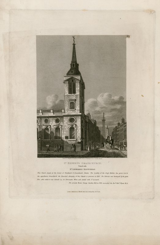 St Bennets Gracechurch, unido com St Leonards Eastcheap de English School
