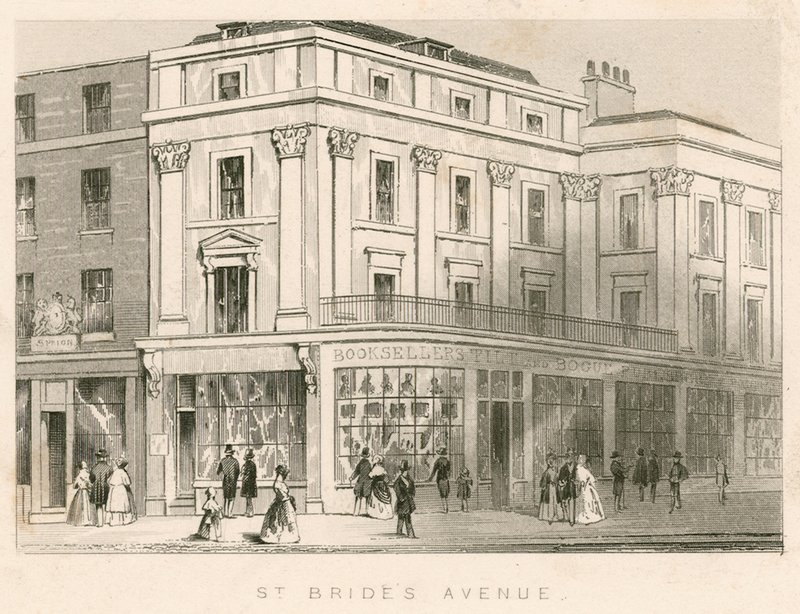 Avenida das noivas do St, rua da frota, Londres de English School