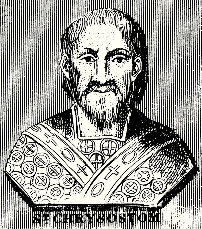 São Crisóstomo (gravura) de English School
