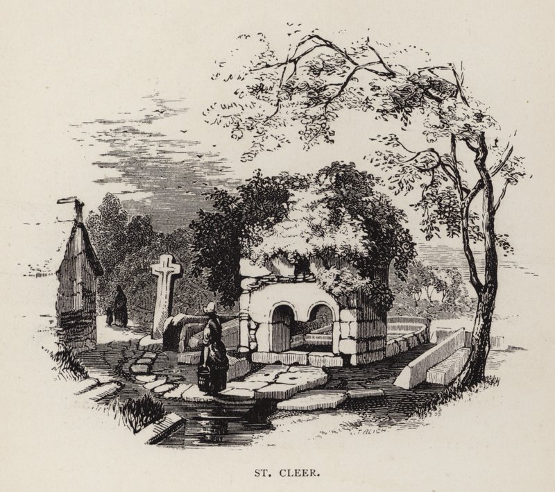 St Cleer (gravura) de English School