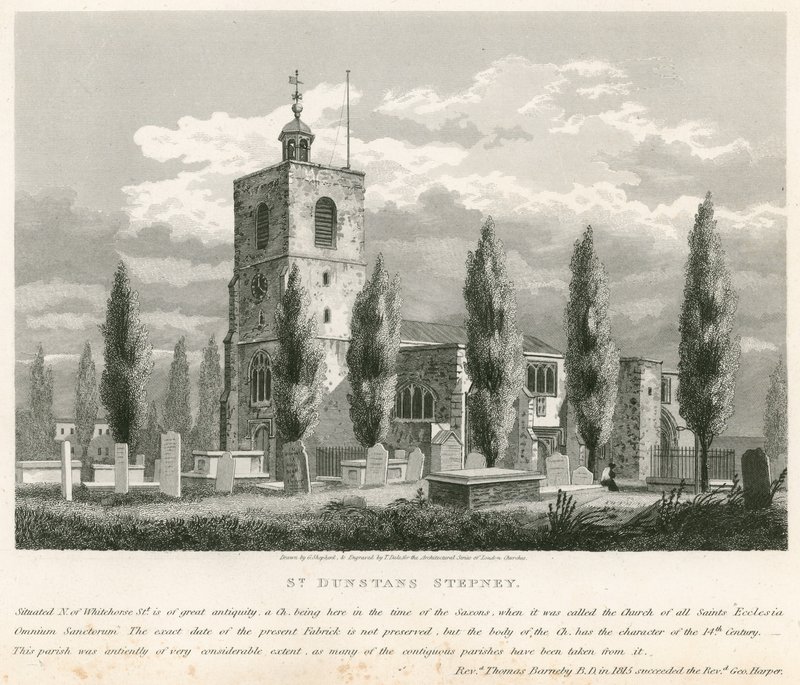 St Dunstans, Stepney, Londres de English School