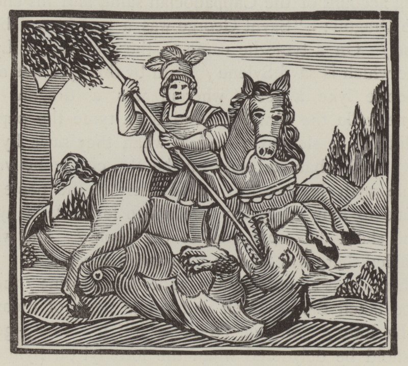 São Jorge (gravura) de English School