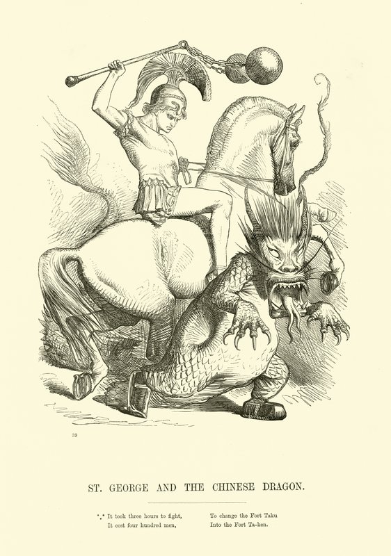 São Jorge e o Dragão Chinês de English School