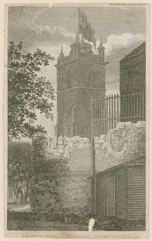St Giles, Cripplegate, Londres de English School