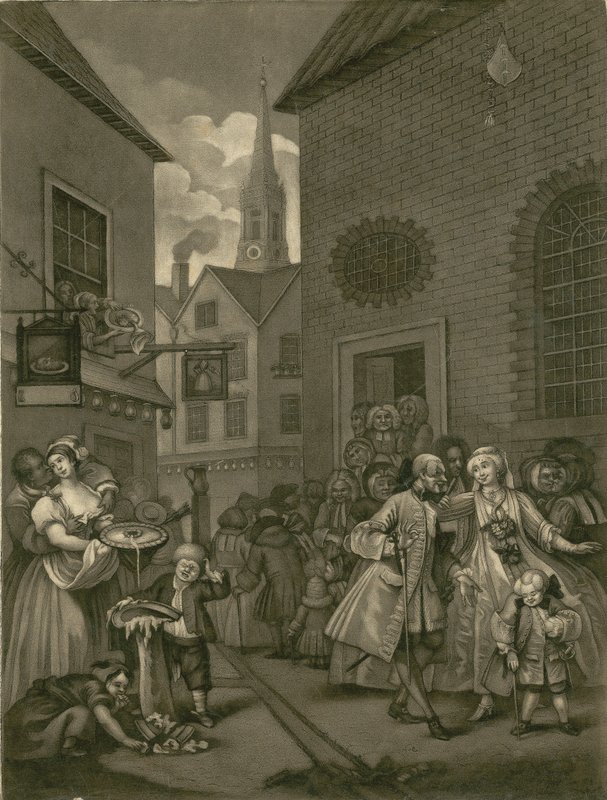 St Giles nos campos, Londres de English School