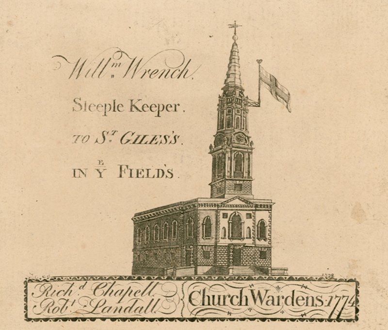 St Giles nos campos, Londres de English School