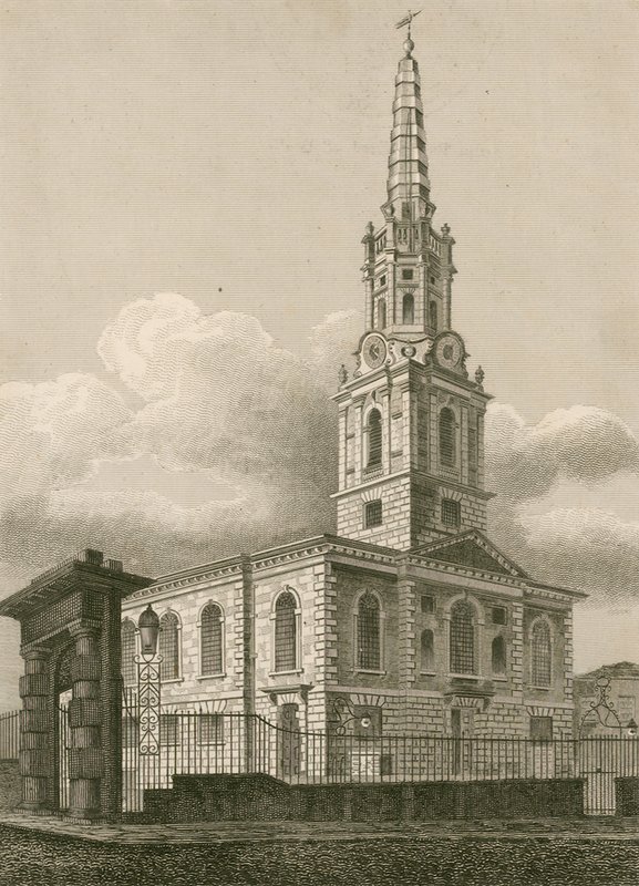 St Giles nos campos, Londres de English School
