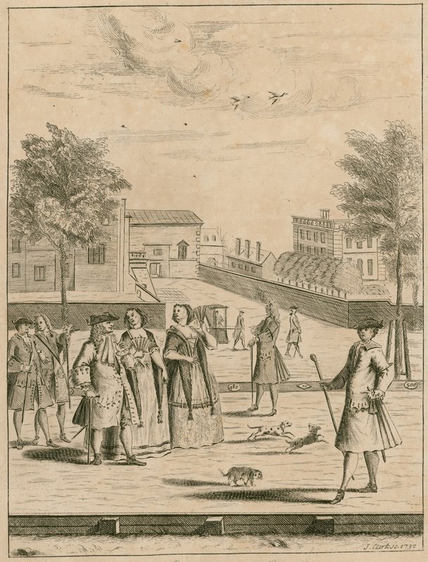Parque St Jamess, The Mall, 1732 de English School
