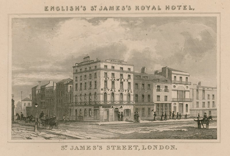 Hotel St Jamess Royal, St Jamess Street, Londres de English School