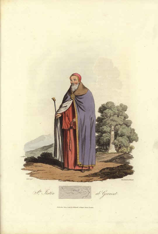 St Jestin ab Geraint de English School