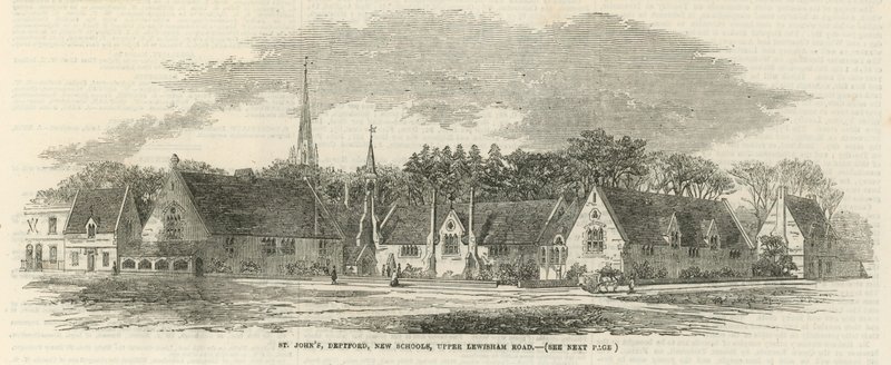 St Johns, Deptford, Novas Escolas, Upper Lewisham Road de English School