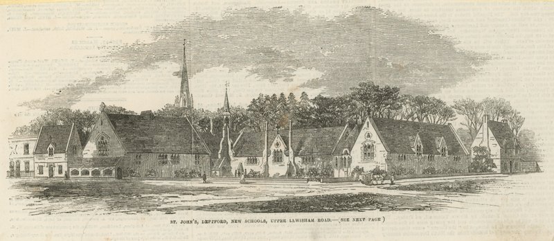 St Johns, Deptford, Novas Escolas, Upper Lewisham Road de English School
