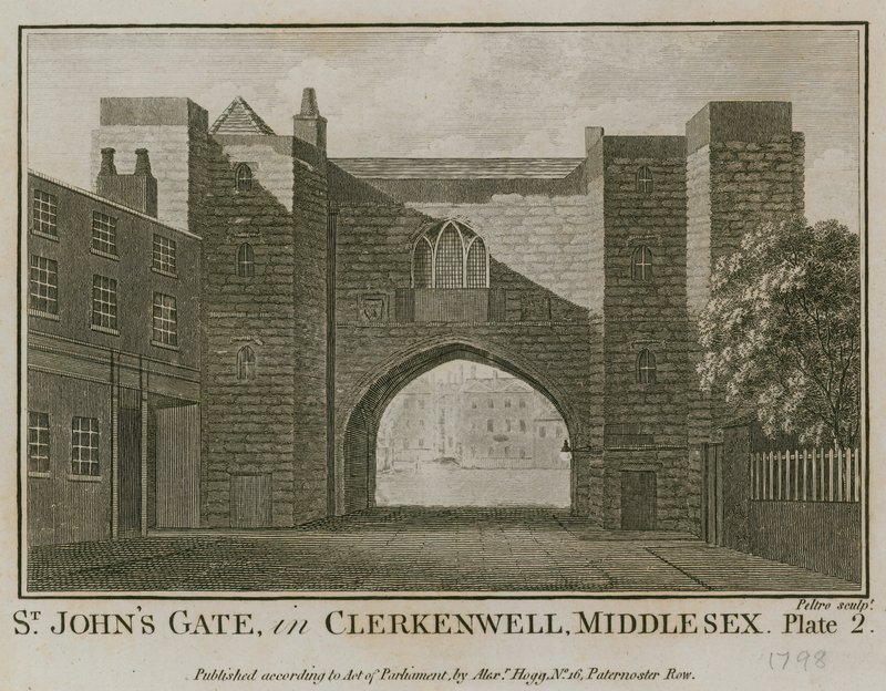 Portão de St Johns, Clerkenwell de English School