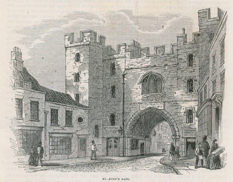 Portão de St Johns, Clerkenwell de English School