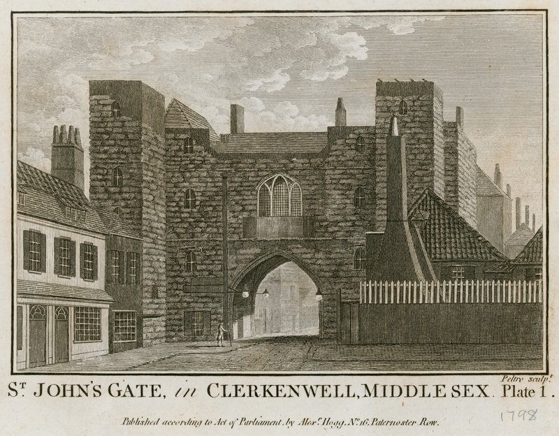 Portão de St Johns, Clerkenwell de English School