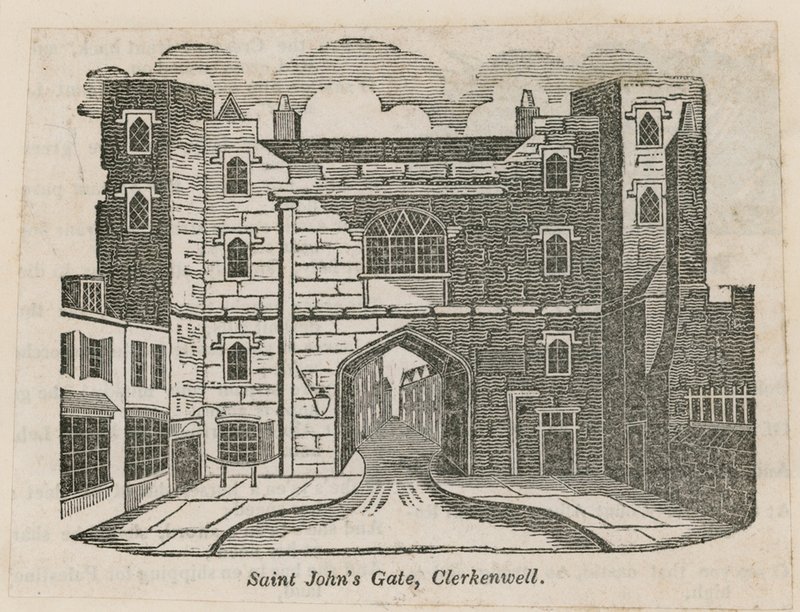 Portão de St Johns, Clerkenwell de English School