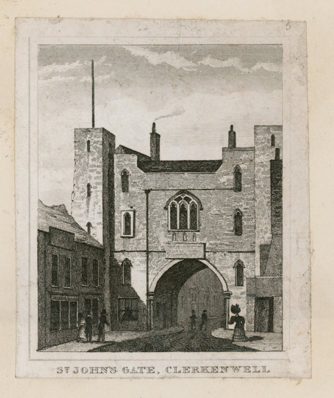 Portão de St Johns, Clerkenwell de English School