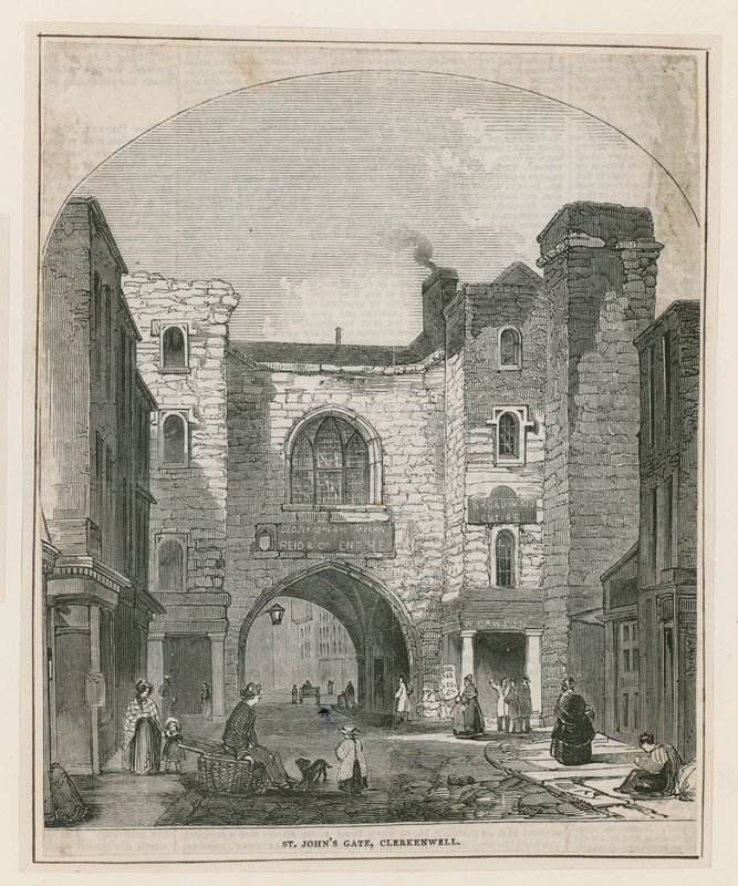Portão de St Johns, Clerkenwell de English School