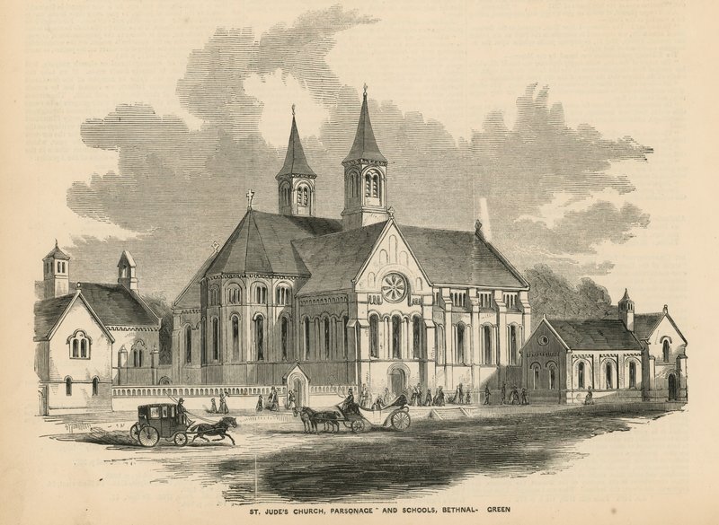 Igreja St Judes em Bethnal Green de English School