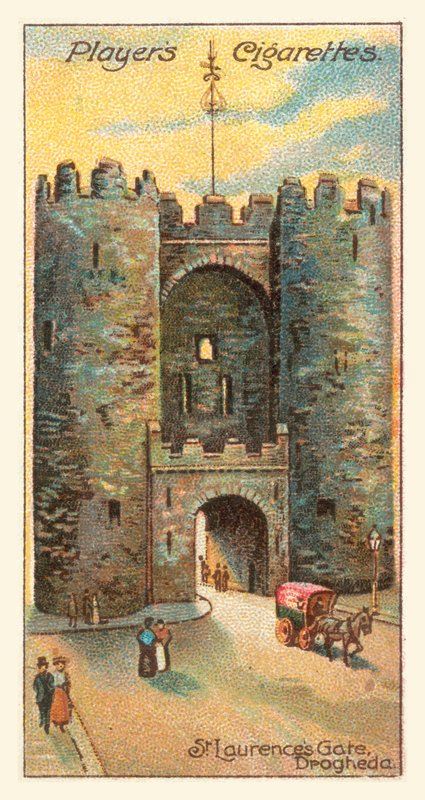 Porta de São Lourenço, Drogheda (cromolitografia) de English School