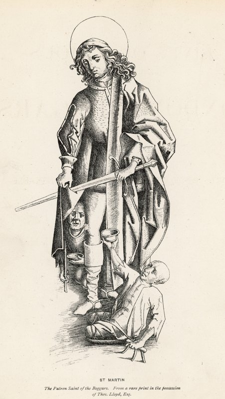 São Martinho, o santo padroeiro dos mendigos de English School