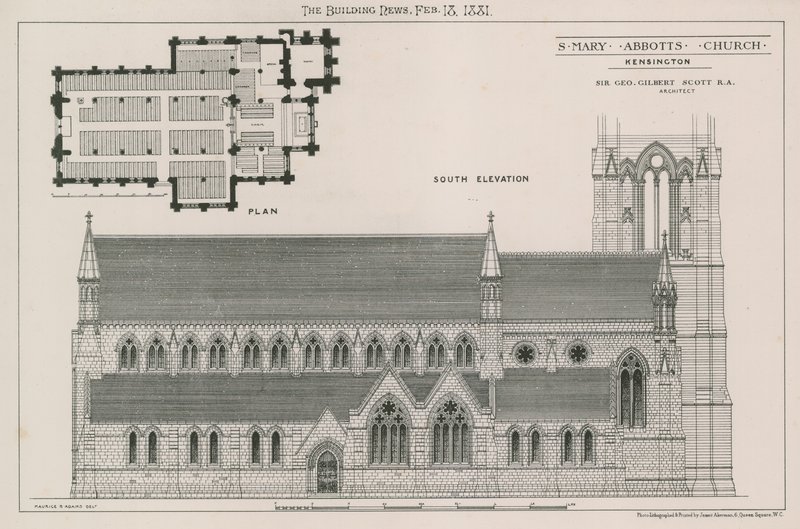 Igreja de St Mary Abbotts, Kensington de English School