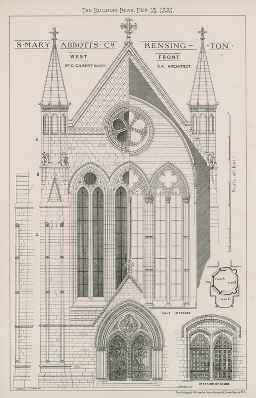 Igreja de St Mary Abbotts, Kensington de English School