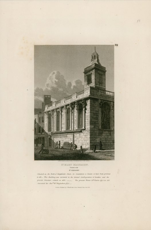 St Mary Magdalen, unida com St Gregory, Knightrider Street, Londres de English School
