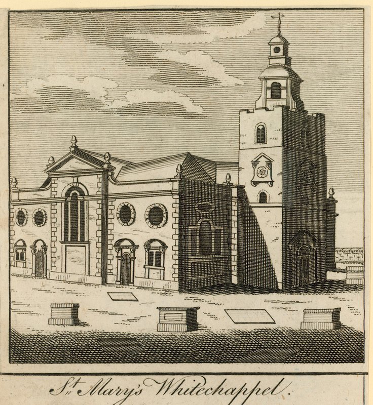 St Mary, Whitechapel, Londres de English School