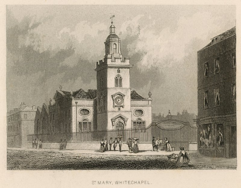 St Mary, Whitechapel, Londres de English School