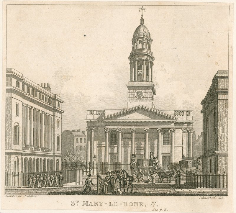Igreja St Marylebone, Londres de English School